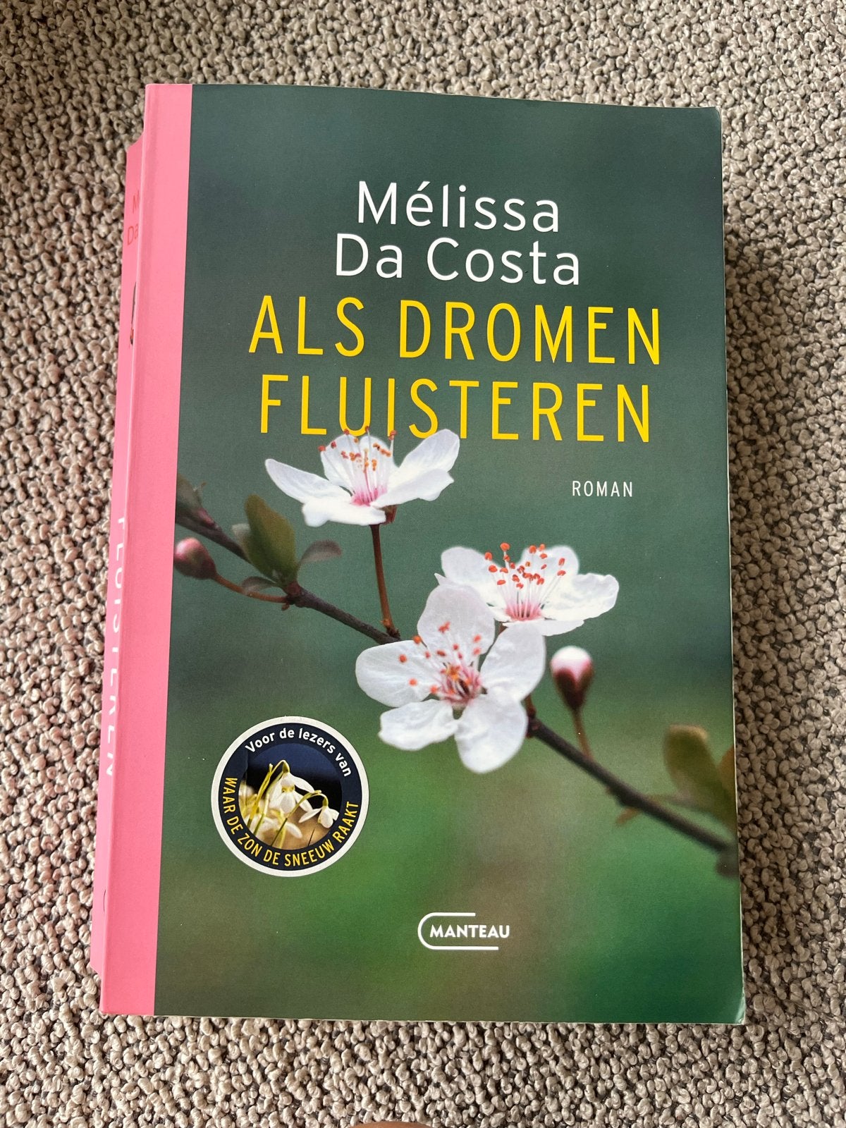 Als Dromen Fluisteren - Mélissa Da Costa (Roman), Ophalen, Gelezen, Europa overig