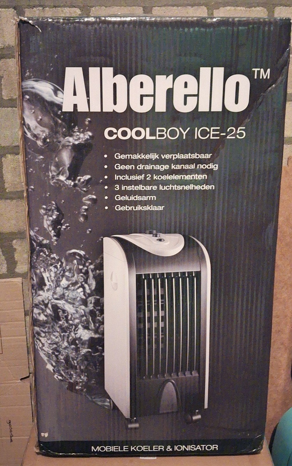 aircooler, Witgoed en Apparatuur, Minder dan 60 m³, 3 snelheden of meer, Ophalen of Verzenden, Zo goed als nieuw
