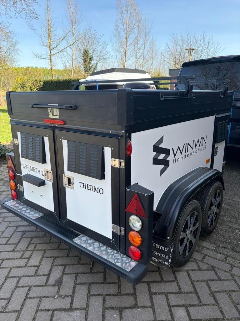Verkocht 4 Vaks tandemasser WT-Metall B & W + alu velgen, Ophalen, Zo goed als nieuw