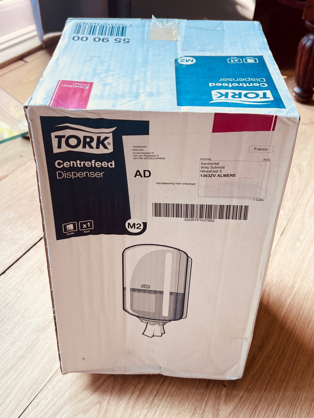Tork Centrefeed Dispenser M2 - Nieuw in doos, Ophalen of Verzenden, Overige typen