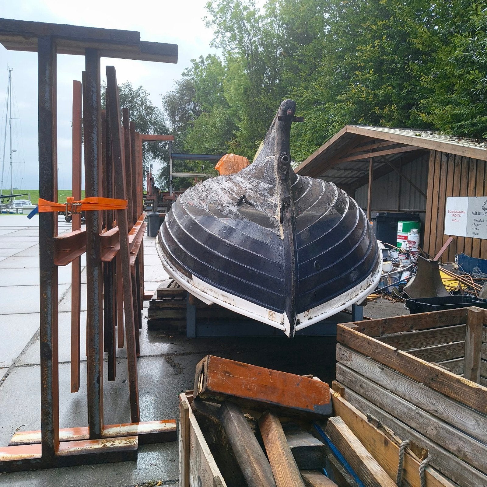 sloep brandhout, 3 tot 6 m³, Ophalen