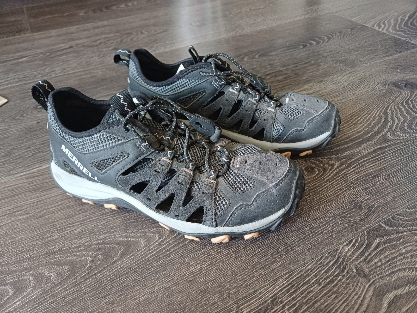 Merrell waterschoenen/wandelschoenen maat 37, Gedragen, Merrel, Zwart, Wandelschoenen