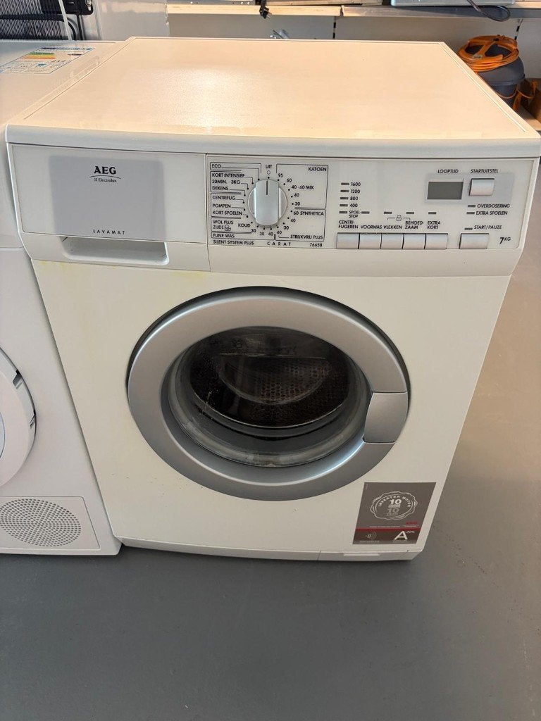 Gebruikte AEG wasmachine 7 kg, Ophalen, Gebruikt, Voorlader, Nb
