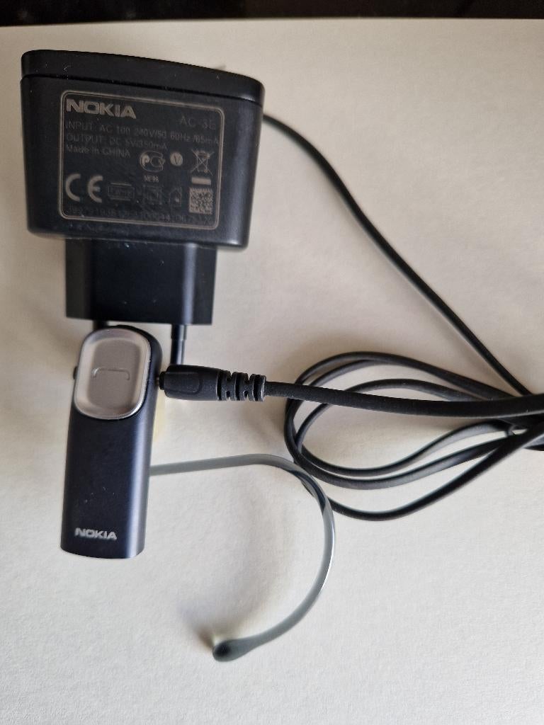 Nokia Bluetooth Headset BH-216, Telecommunicatie, Ophalen of Verzenden, Zo goed als nieuw, Telefoonhanger of Accessoire, Nokia