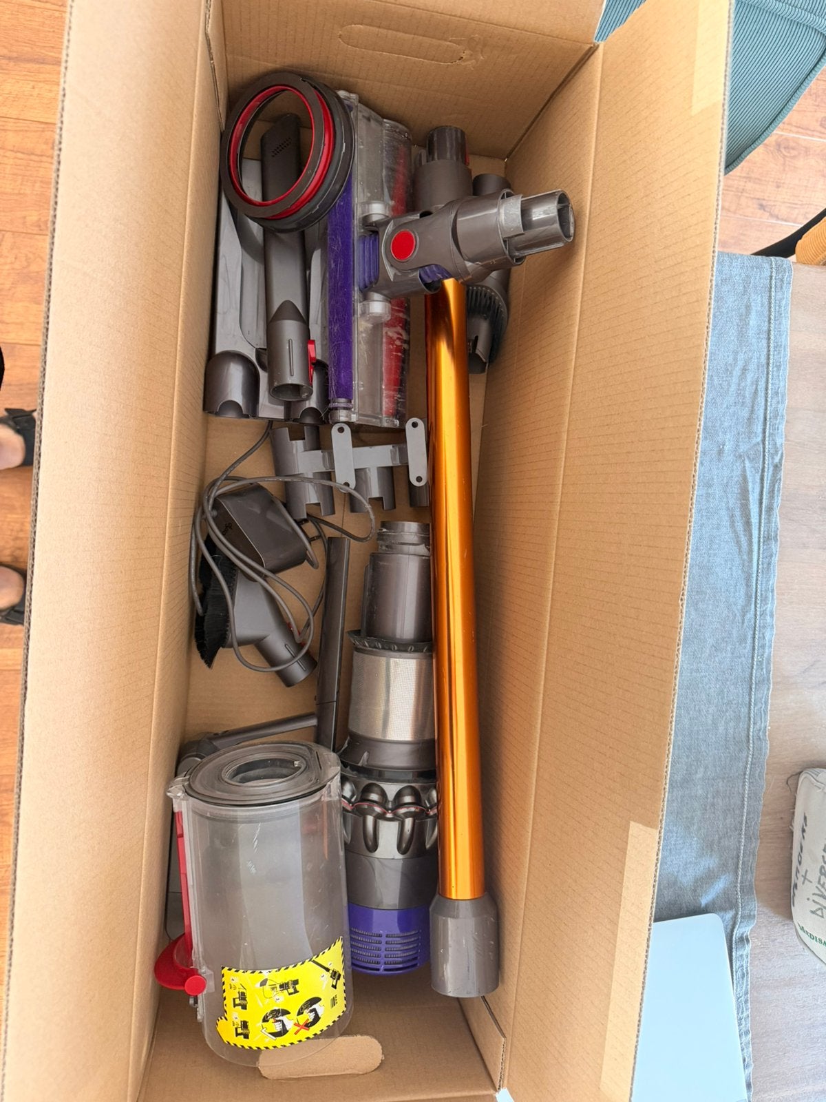 Dyson v10, Gebruikt, Ophalen of Verzenden, Dyson, Minder dan 1200 watt
