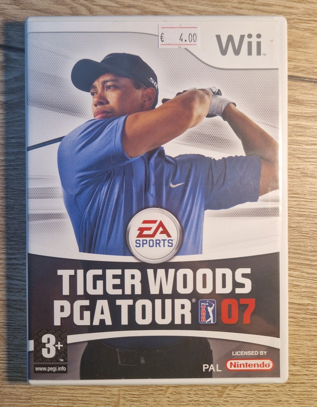 Tiger Woods pga tour 07 Nintendo Wii PAL Compleet, Spelcomputers en Games, Overige genres, 1 speler, Ophalen of Verzenden, Zo goed als nieuw