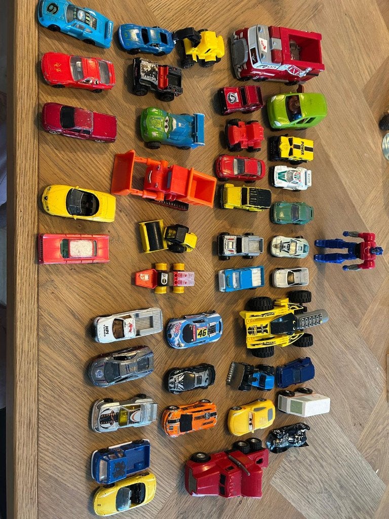 45 spelgoed autos, Verzamelen, Ophalen, Gebruikt