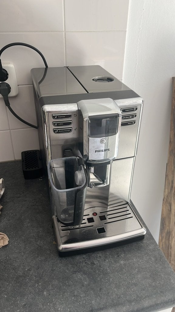 Philips Saeco EP5345/10 RVS te koop, Ophalen of Verzenden, Koffiemachine