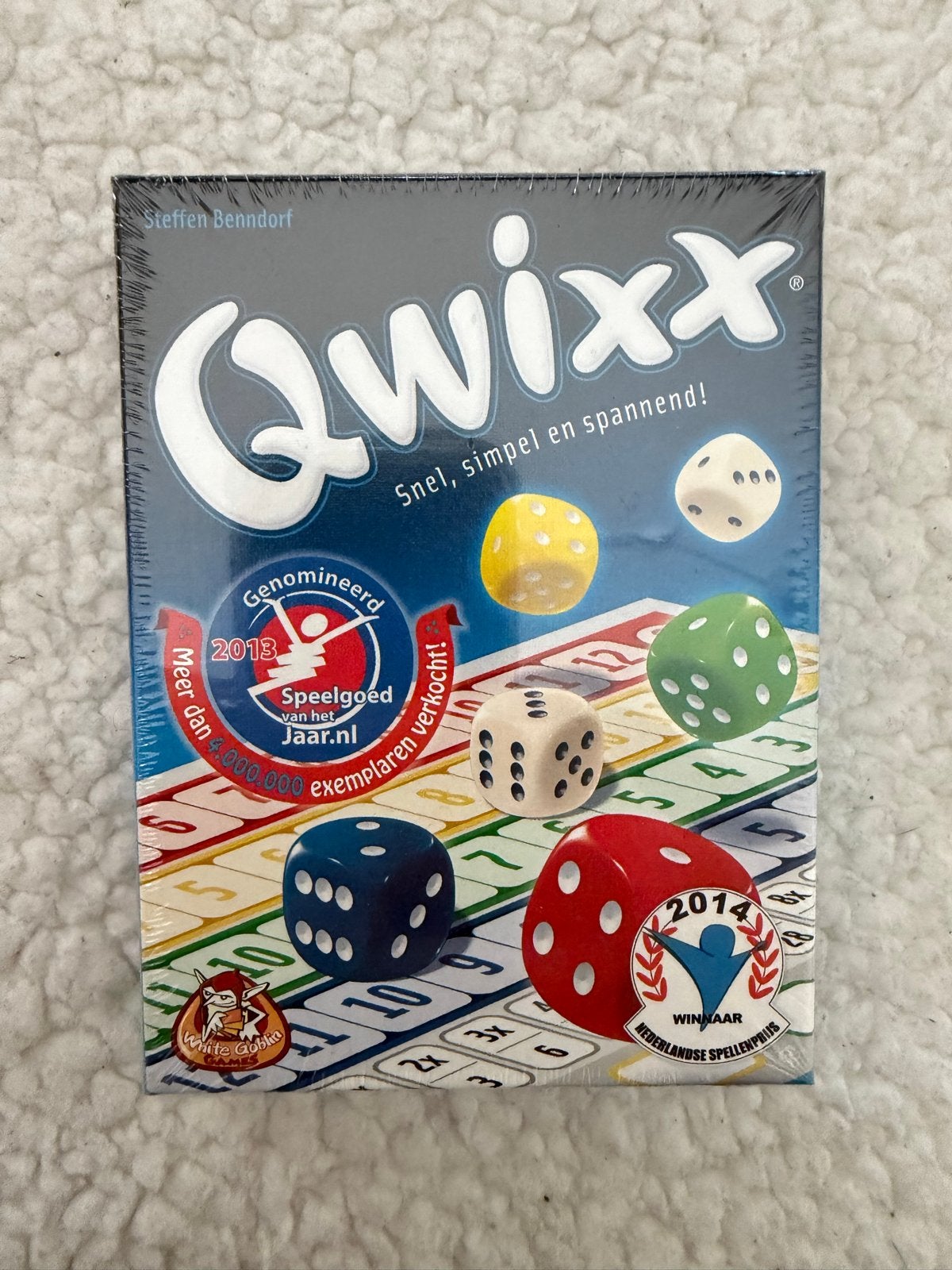 Qwixx dobbelspel - Nieuw in verpakking, Een of twee spelers, Ophalen of Verzenden, Nieuw
