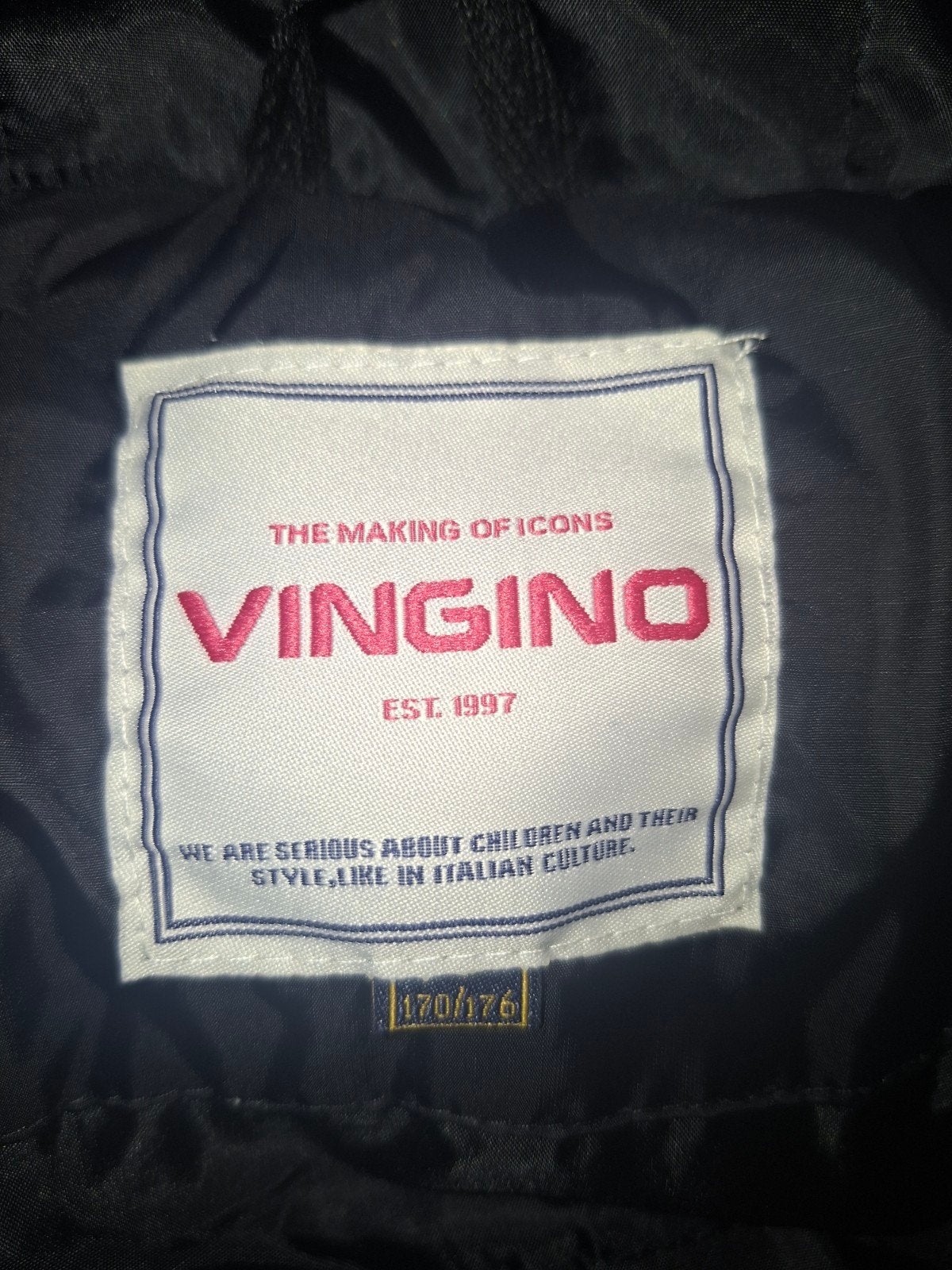 Nieuwe Vingino winterjas maat 170/176, Kinderen en Baby's, Jongen of Meisje, Nieuw, Ophalen of Verzenden, Vingino
