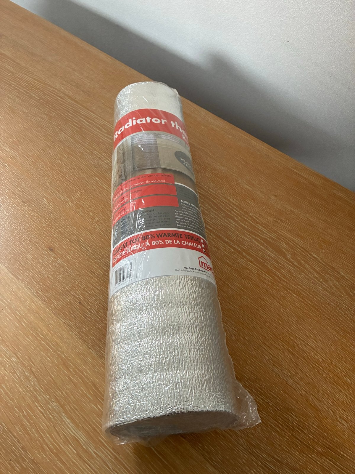 Radiatorfolie nieuw in verpakking - 400 x 50 cm, Doe-het-zelf en Verbouw, Overige materialen, Overige typen, Nieuw, Ophalen of Verzenden