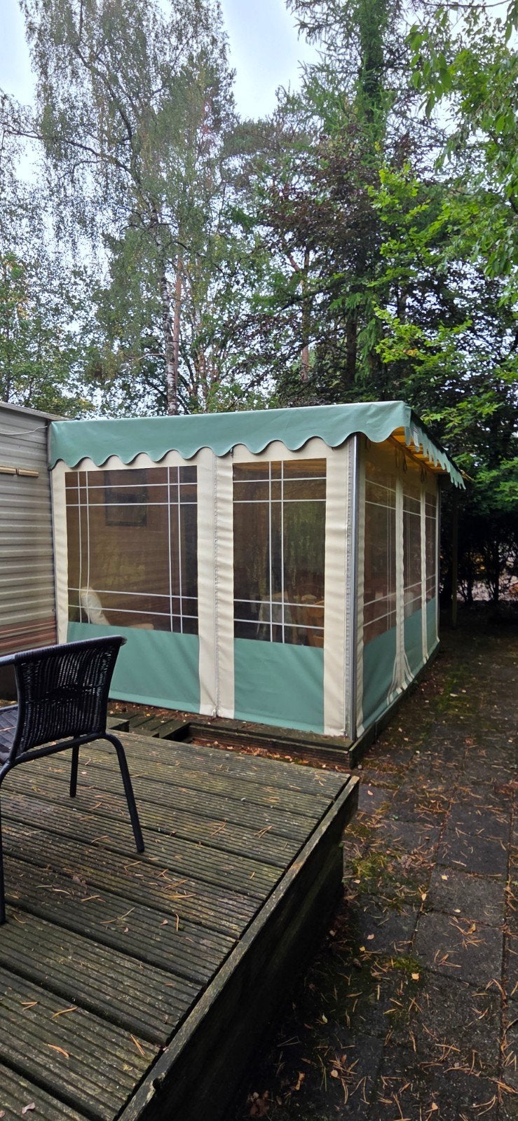 Ruime wintervaste voortent voor caravan, Caravans en Kamperen, Voortenten en Luifels, Ophalen