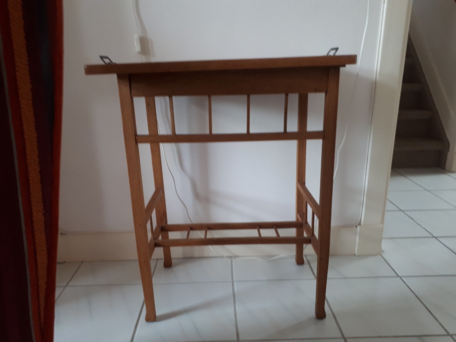 Theetafel, Ophalen, 25 tot 50 cm, Rechthoekig
