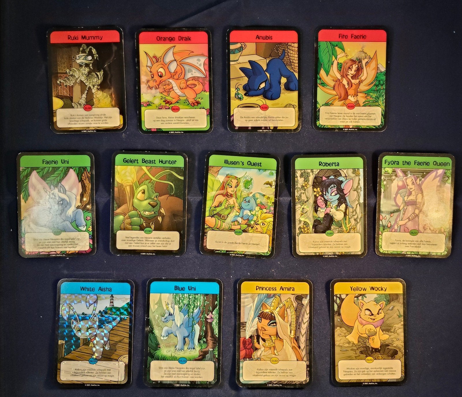 Neopets TCG Kaarten - Diverse Zeldzame en Foil Kaarten, Ophalen of Verzenden, Zo goed als nieuw, Meerdere kaarten, Foil