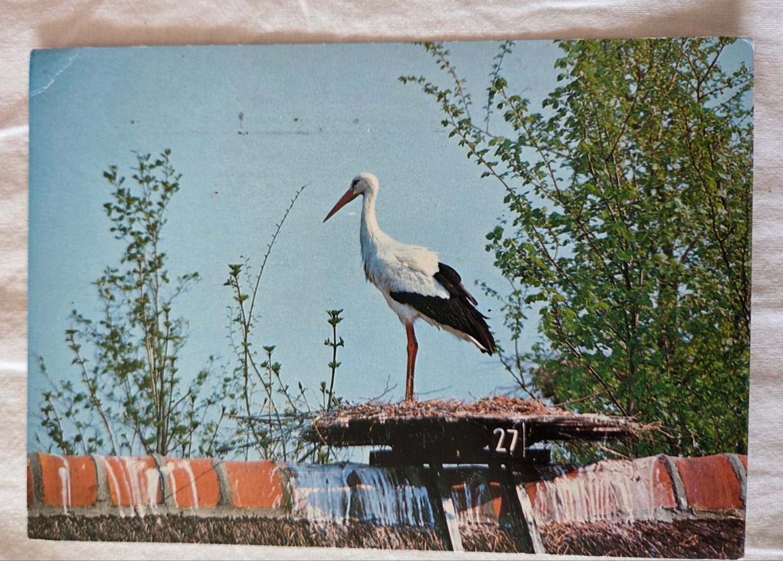 Ooievaarsdorp Het Liesveld Groot Ammers, Verzenden, 1980 tot heden, Gelopen, Zuid-Holland