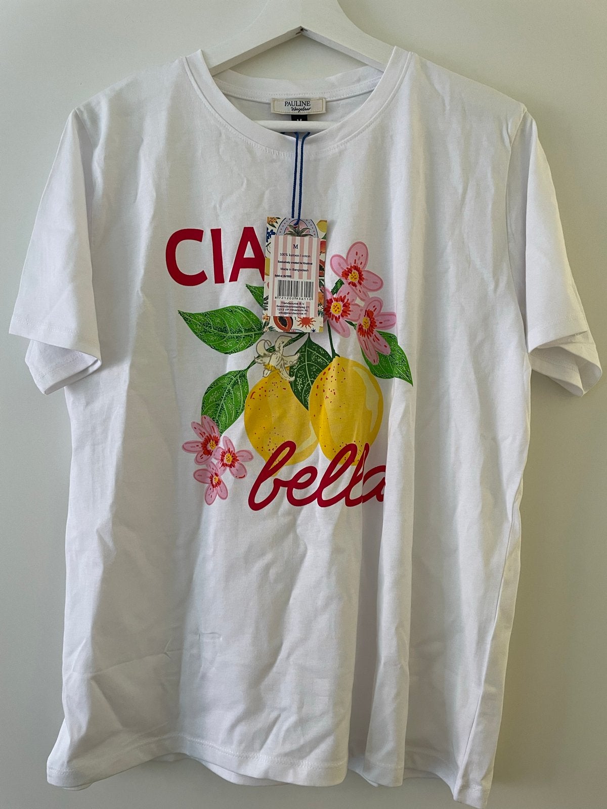 Pauline Wingelaar x Kruidvat T-shirt - Nieuw met kaartje, Maat 38/40 (M), Wit, Nieuw, Ophalen of Verzenden