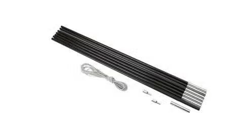 ZGAN! Bo-Camp 7,9 mm fiberglas boogstokken mist elast €5,99, Ophalen of Verzenden, Zo goed als nieuw