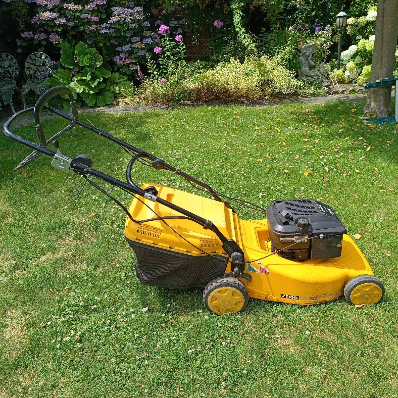 Grasmaaier 56cm, Tuin en Terras, Ophalen, Gebruikt, Elektrische starter