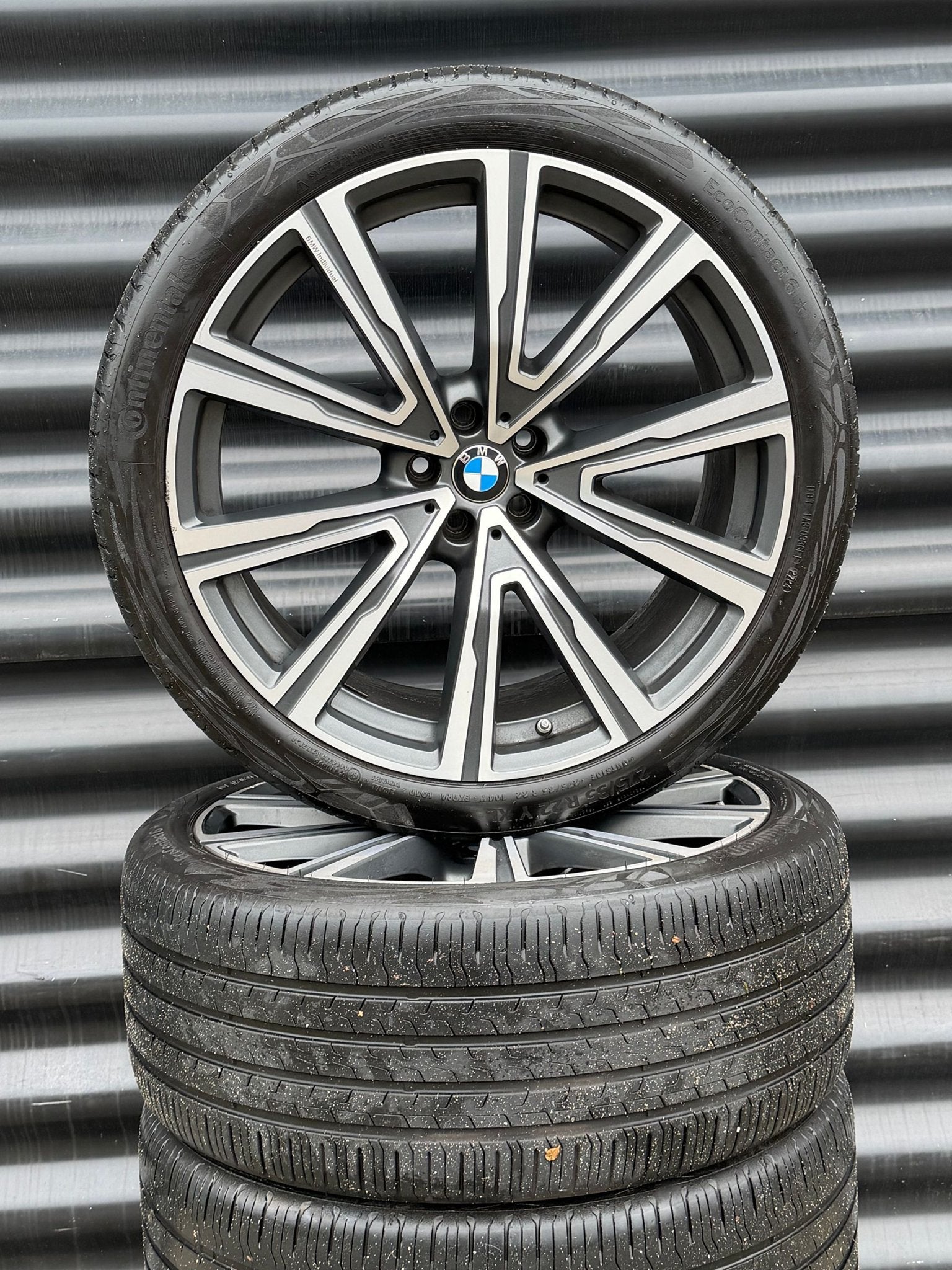 22” Orig Bmw Styling 746i G05 X5 X6 G06 velgen Zomerbanden, Auto-onderdelen, Gebruikt, -, -, Banden en Velgen