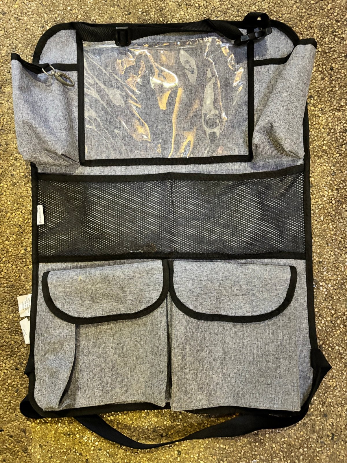 Auto Achterbank Organizer met Tablet Houder - Grijs, Ophalen of Verzenden, Nieuw