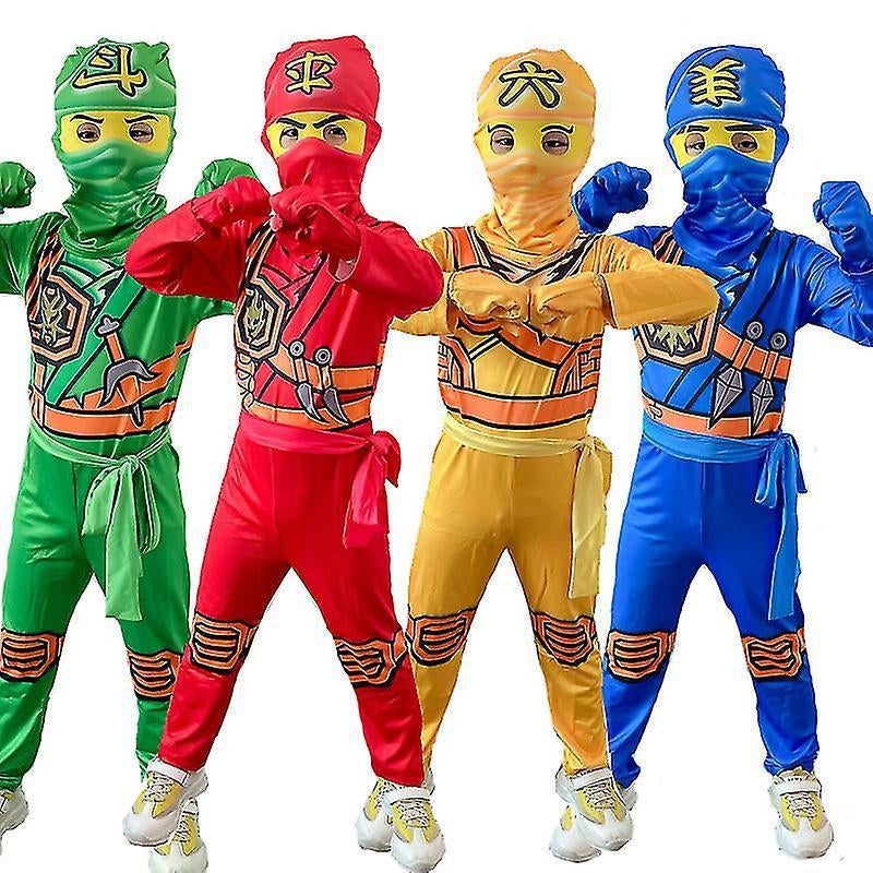 Verkleedkleding Kids - Lego NINJAGO, Kinderen en Baby's, Carnavalskleding en Verkleedspullen, Verzenden, Nieuw, 110 t/m 116, Jongen of Meisje