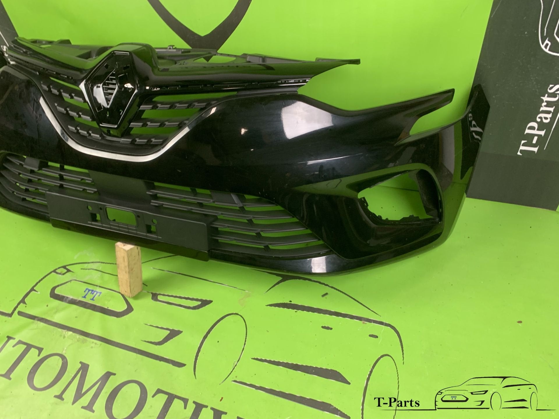 renault clio 5 voorbumper bumper nieuw grille rooster 19+, Info@fabrikant.eu, Renault, Ophalen of Verzenden, Bumper