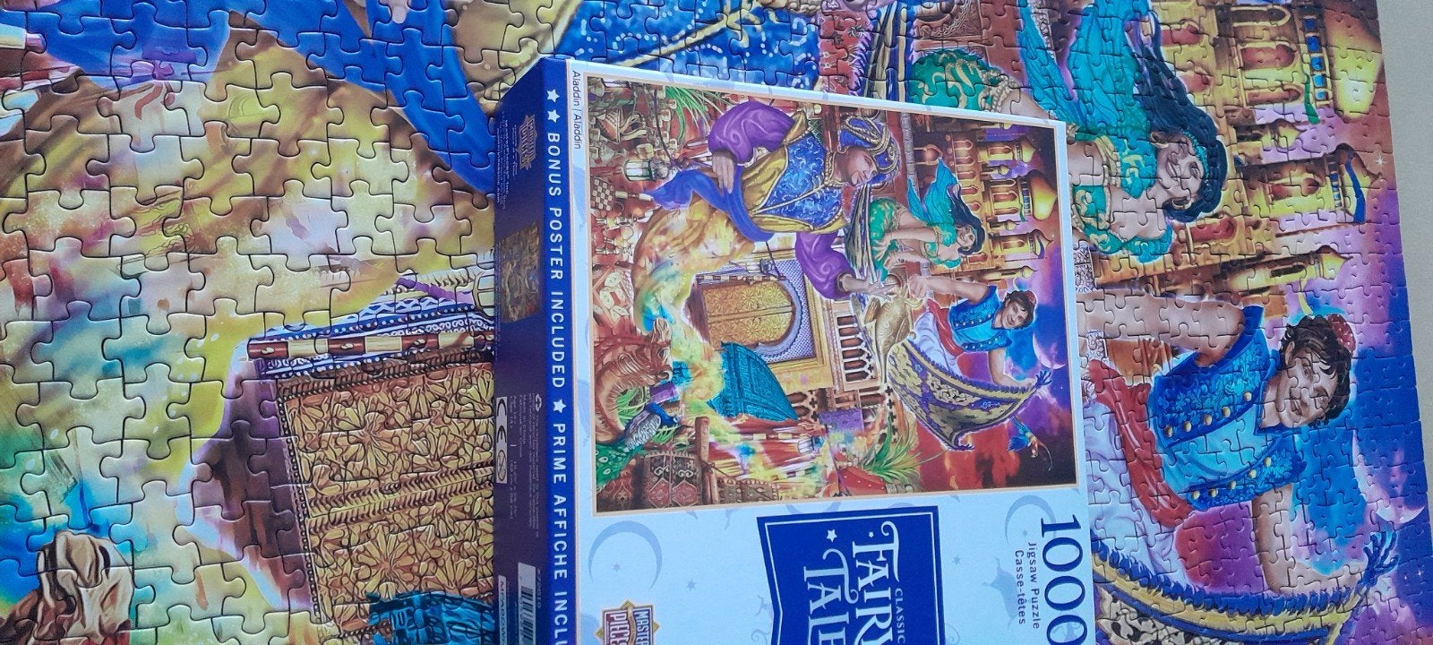 Een disney puzzel van 1000stukjes, Ophalen of Verzenden, 500 t/m 1500 stukjes, Zo goed als nieuw