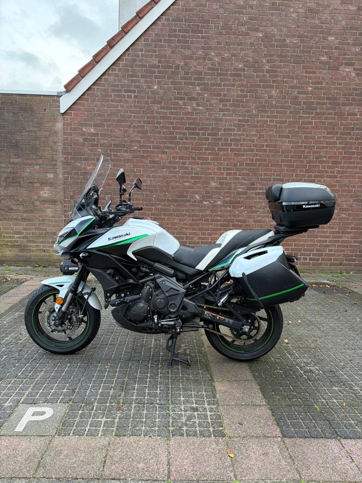 Kawasaki Versys 650 uit 2018, Ophalen