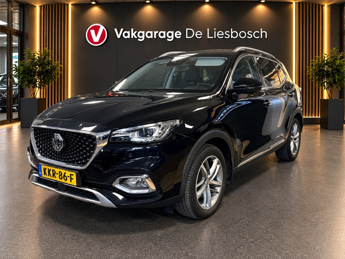 MG EHS 1.5 TGDI Luxury PHEV / automaat / 360camera / Leder/, Auto's, 12 maanden, Gebruikt, 4 cilinders, Zwart
