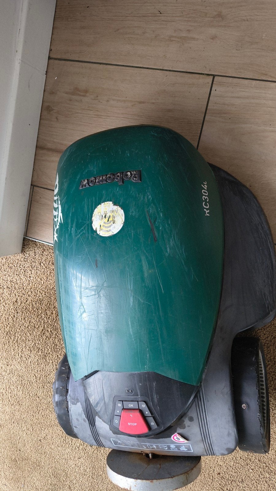 Defecte Robomow RC304L Robotmaaier - onderdelen, Ophalen, Gebruikt, Accu-grasmaaier, Robomow