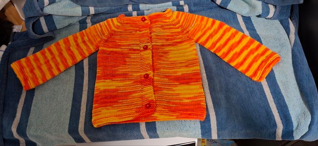 Baby vestje handgemaakt, Ophalen of Verzenden, Maat 74