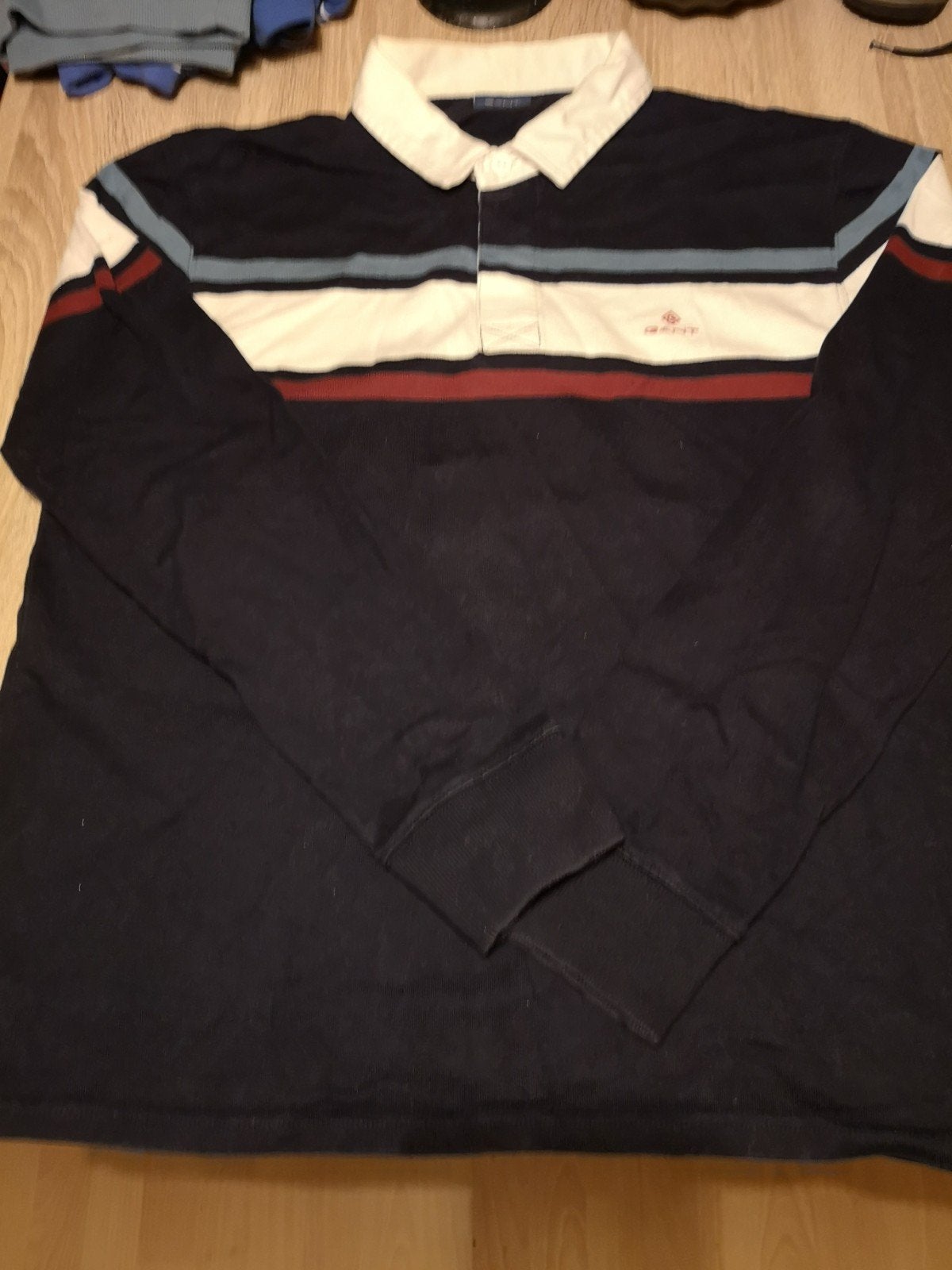 Polo met lange mouwen van Gant, maat XL, GANT, Maat 56/58 (XL), Zo goed als nieuw, Meerkleurig