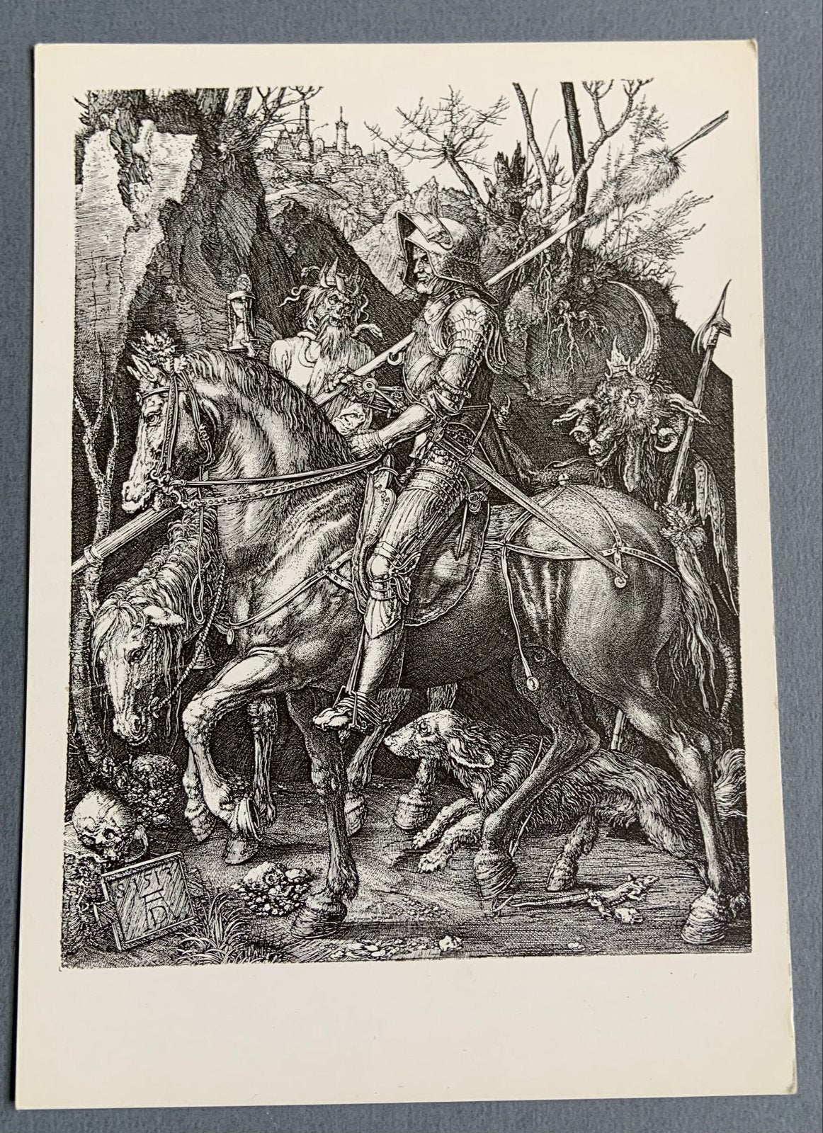 Albrecht Dürer - Ridder, Dood en Duivel, Verzenden, 1960 tot 1980, Ongelopen