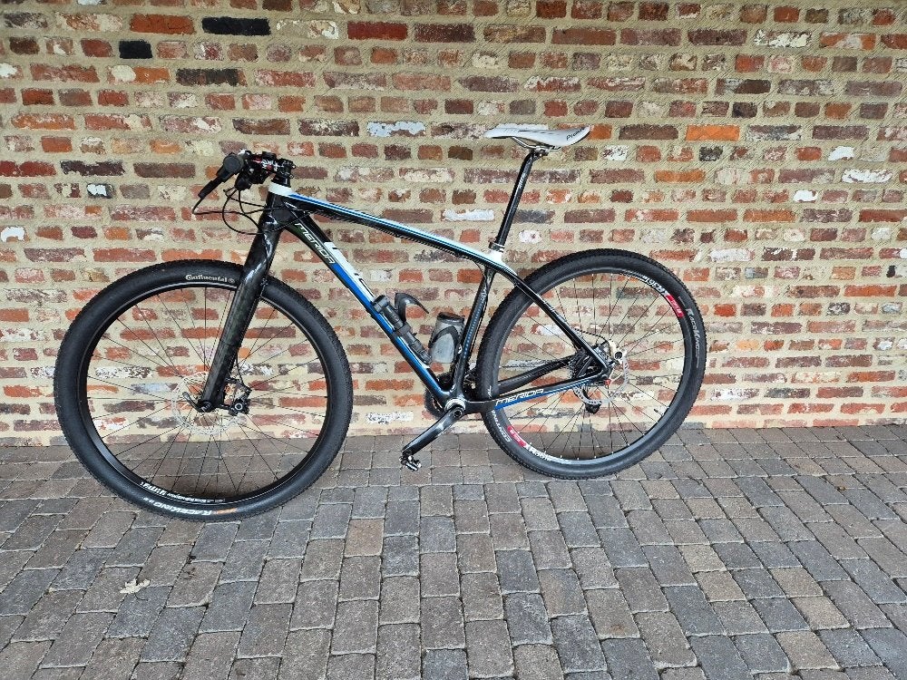 MTB Merida Big Nine 1200D Carbon L (19"), Geen vering, Ophalen of Verzenden, Gebruikt, Merida