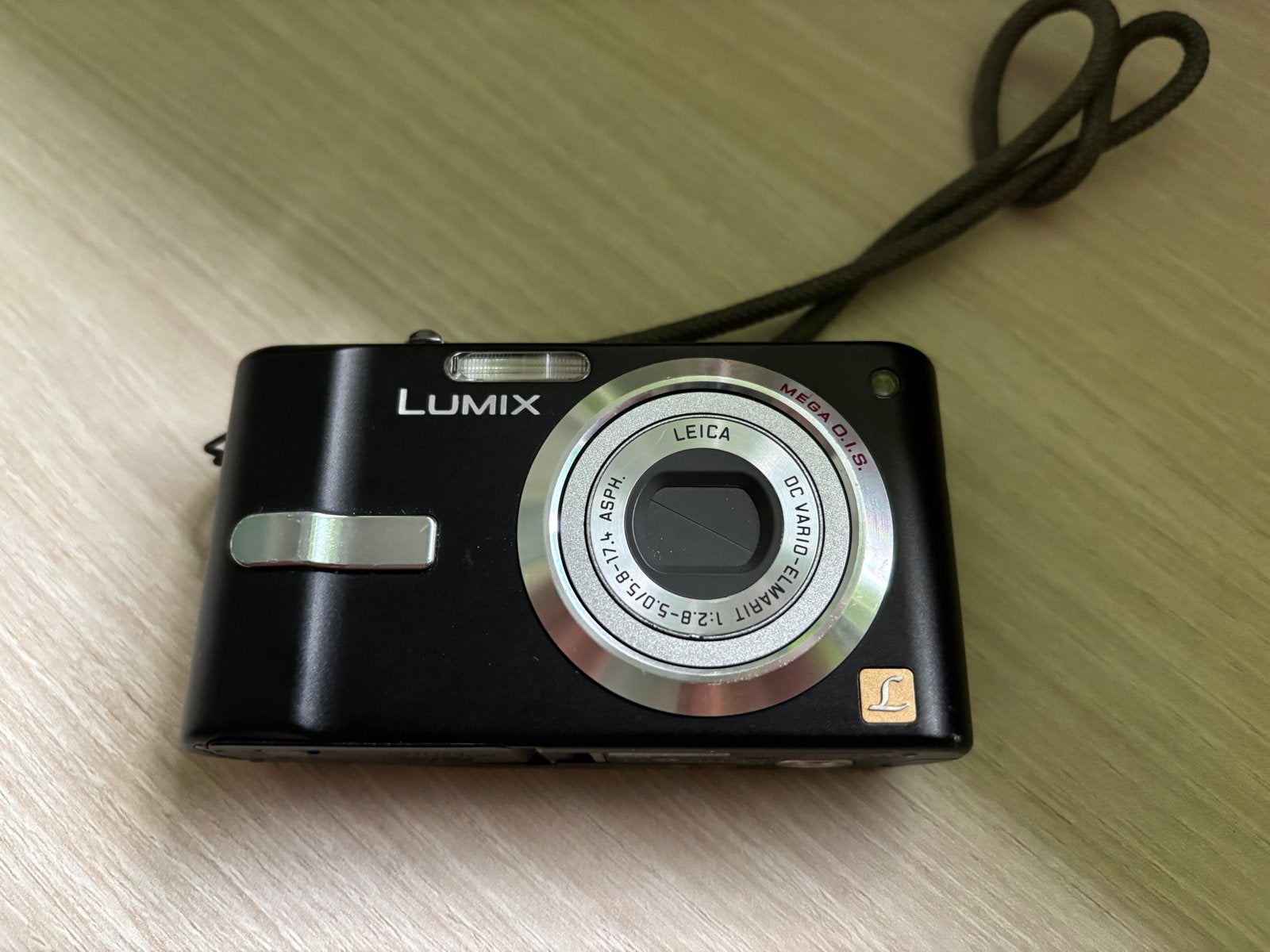 Panasonic Lumix DMC-FX12 Compact Camera - Zwart, Compact, Ophalen of Verzenden, Zo goed als nieuw, Overige Merken
