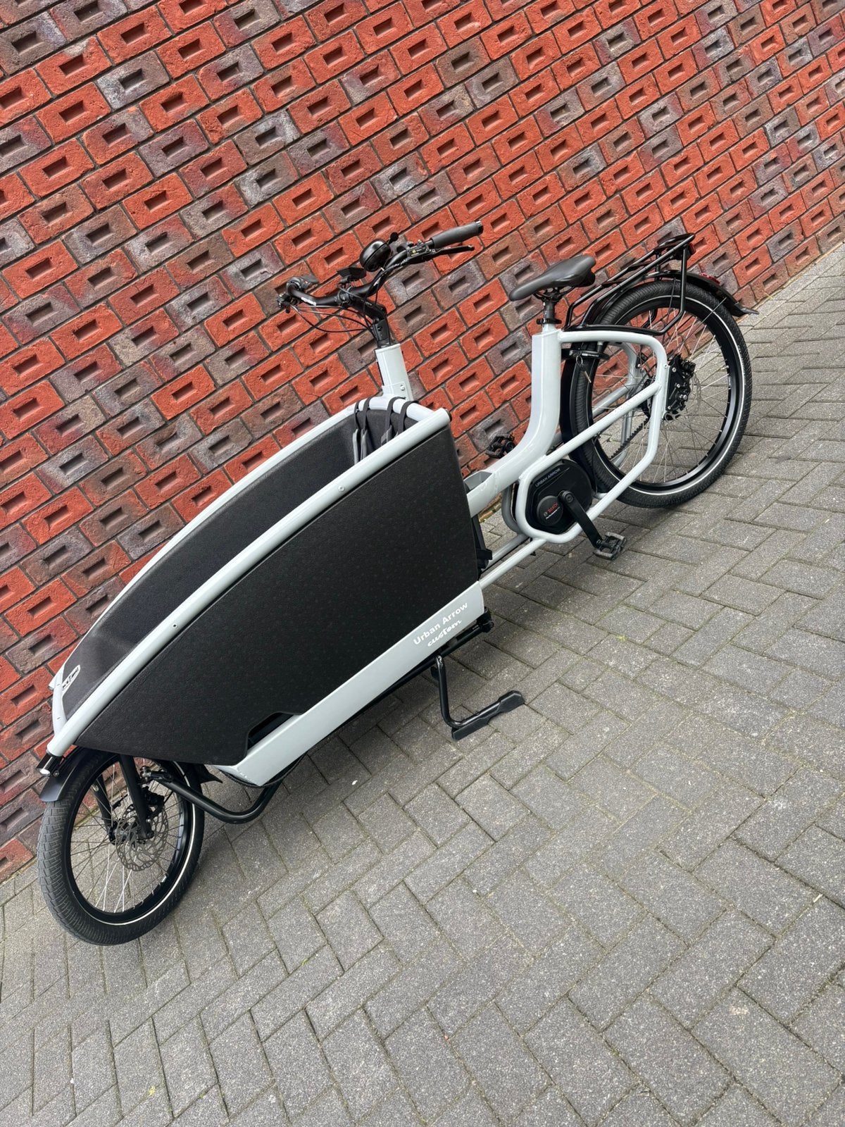 Urban Arrow Bakfiets – Nardo Grey - Nieuwstaat - 0 km -, Ophalen, Zo goed als nieuw