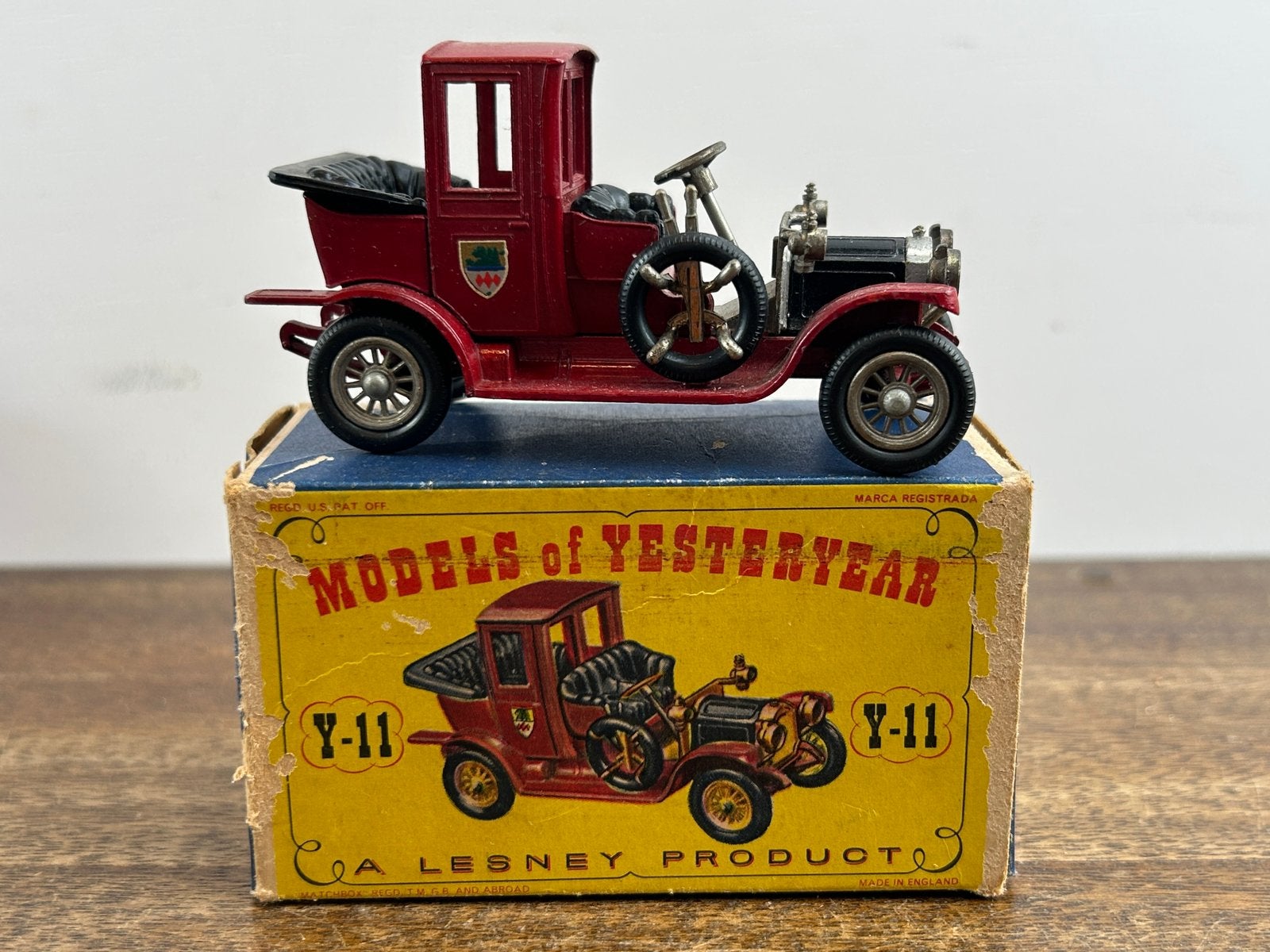 Matchbox Models of Yesteryear Y-11 1912 Packard Landaulet, Ophalen of Verzenden, Zo goed als nieuw, Auto, Matchbox