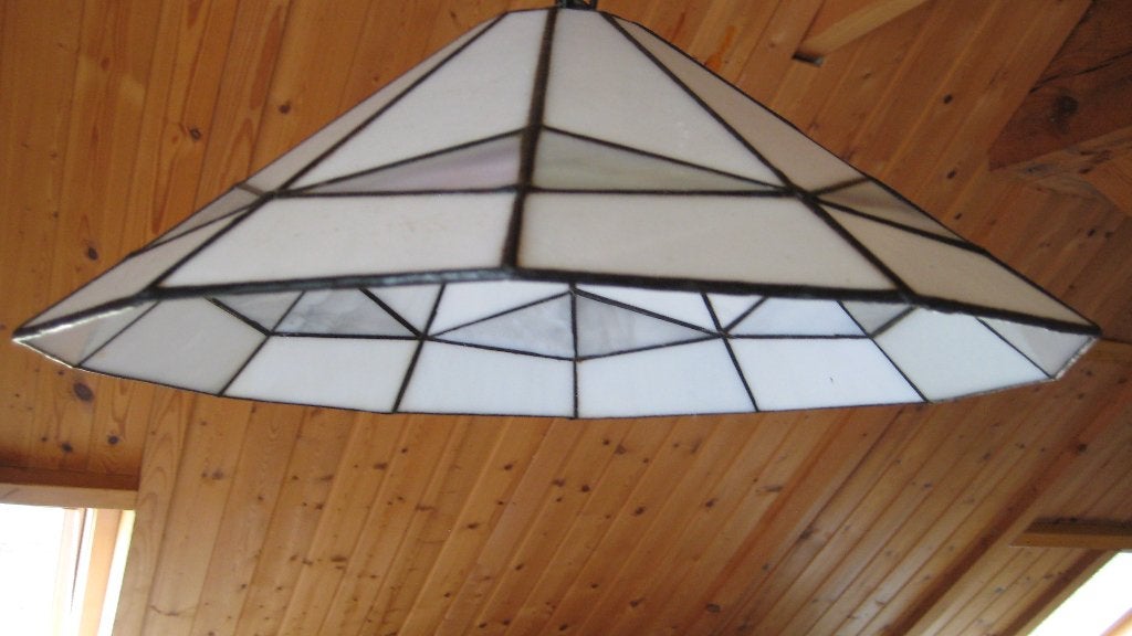 Tifany hanglamp, Ophalen, Gebruikt