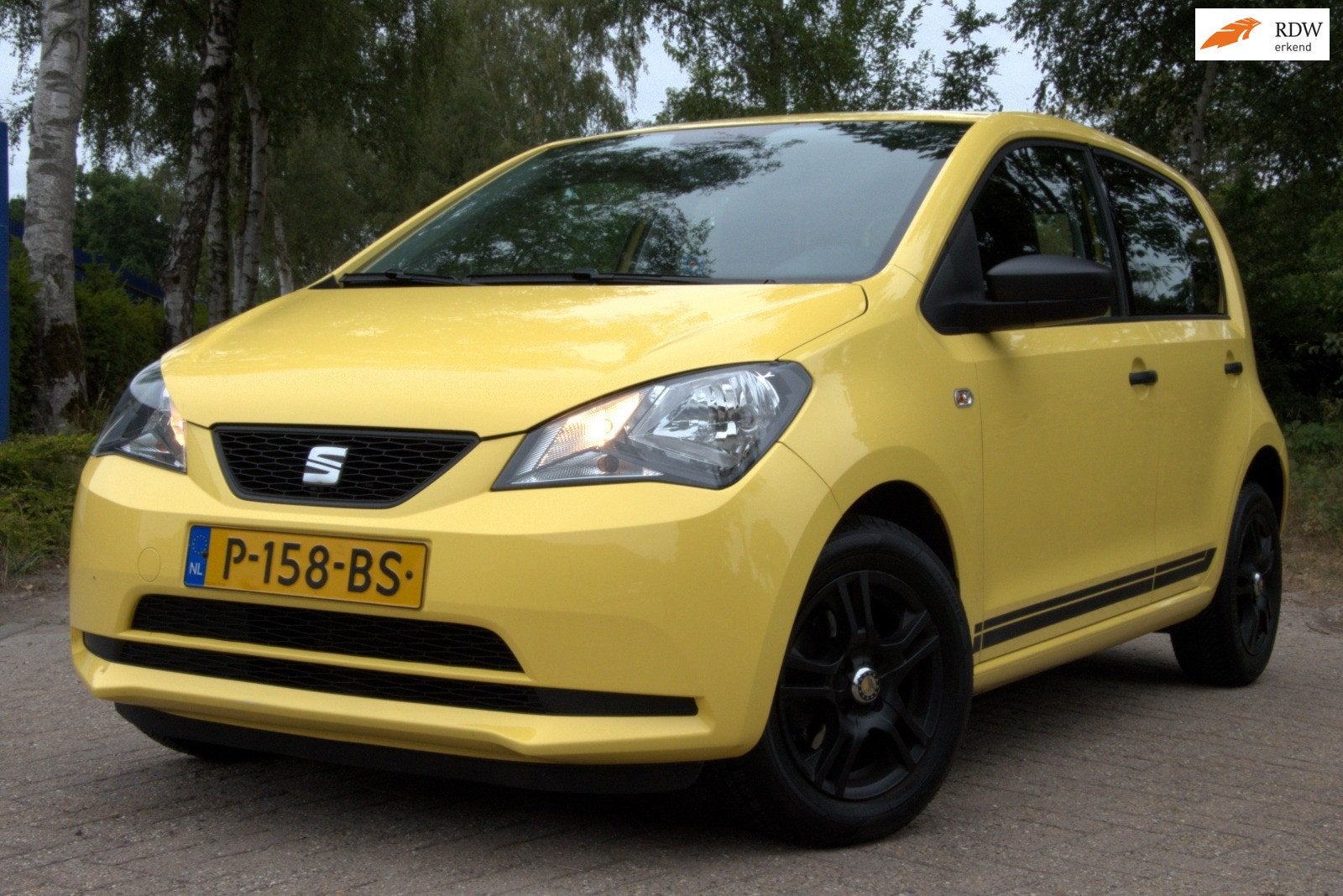 Seat Mii 1.0 Reference 5drs, Airco, Auto's, Seat, Voorwielaandrijving, Euro 5, Stof, Gebruikt