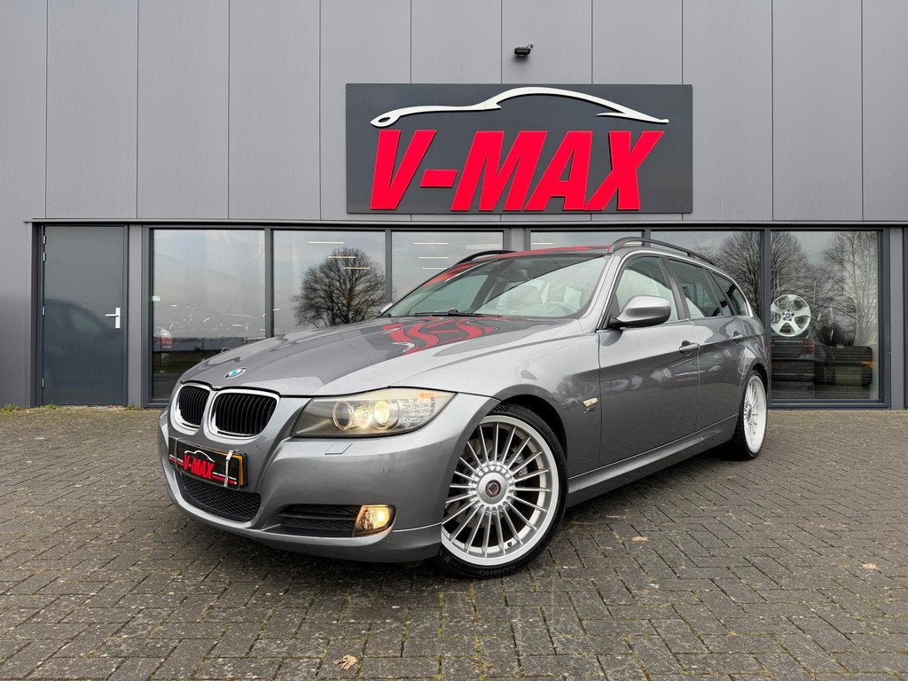 BMW 325i Touring Alpina B3 Xenon Navi Stoelvw Leder Sportint, Auto's, Gebruikt, Zwart, 2996 cc, Vierwielaandrijving
