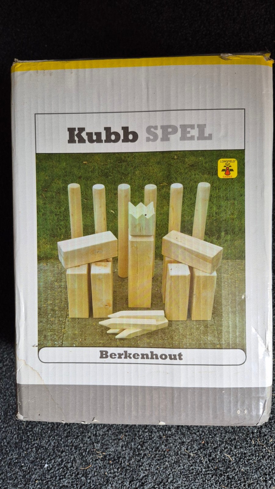 Kubb Spel - Zweeds spel van Berkenhout Engelhart Games, Ophalen of Verzenden, Gebruikt