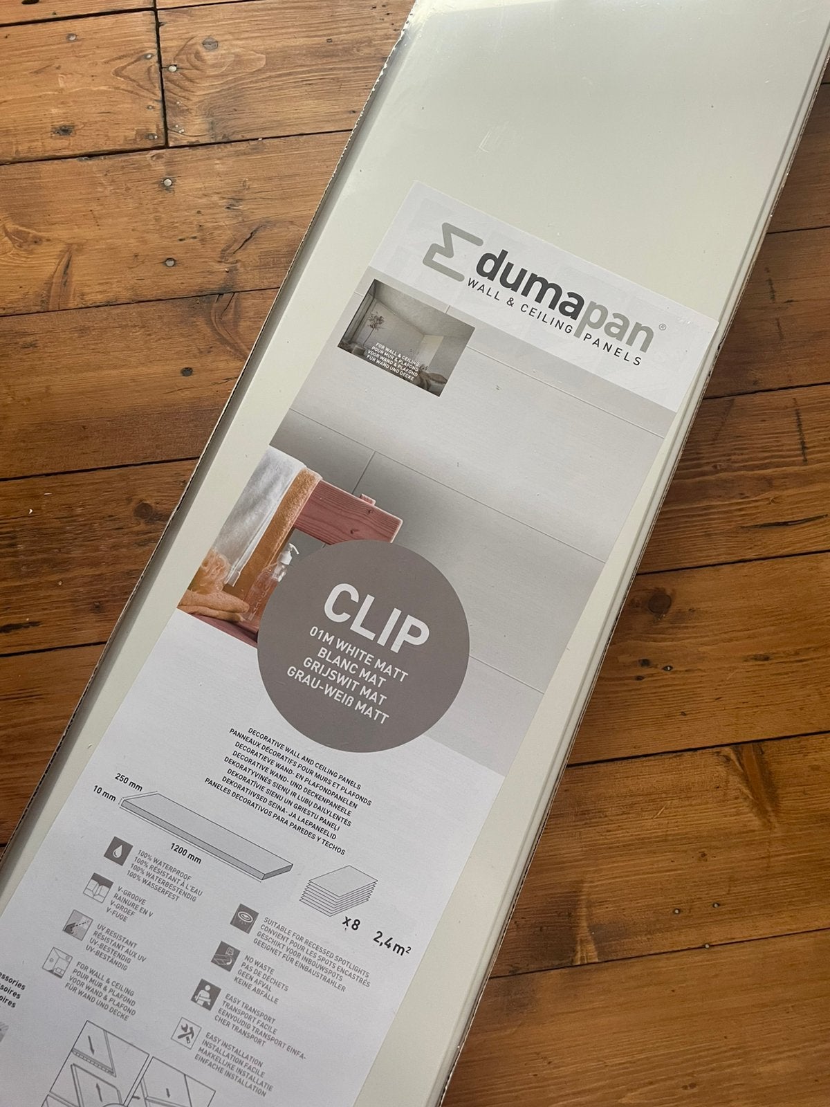 Muur of plafond panelen dumaplast, Ophalen, Nieuw, Overige materialen, Minder dan 20 mm