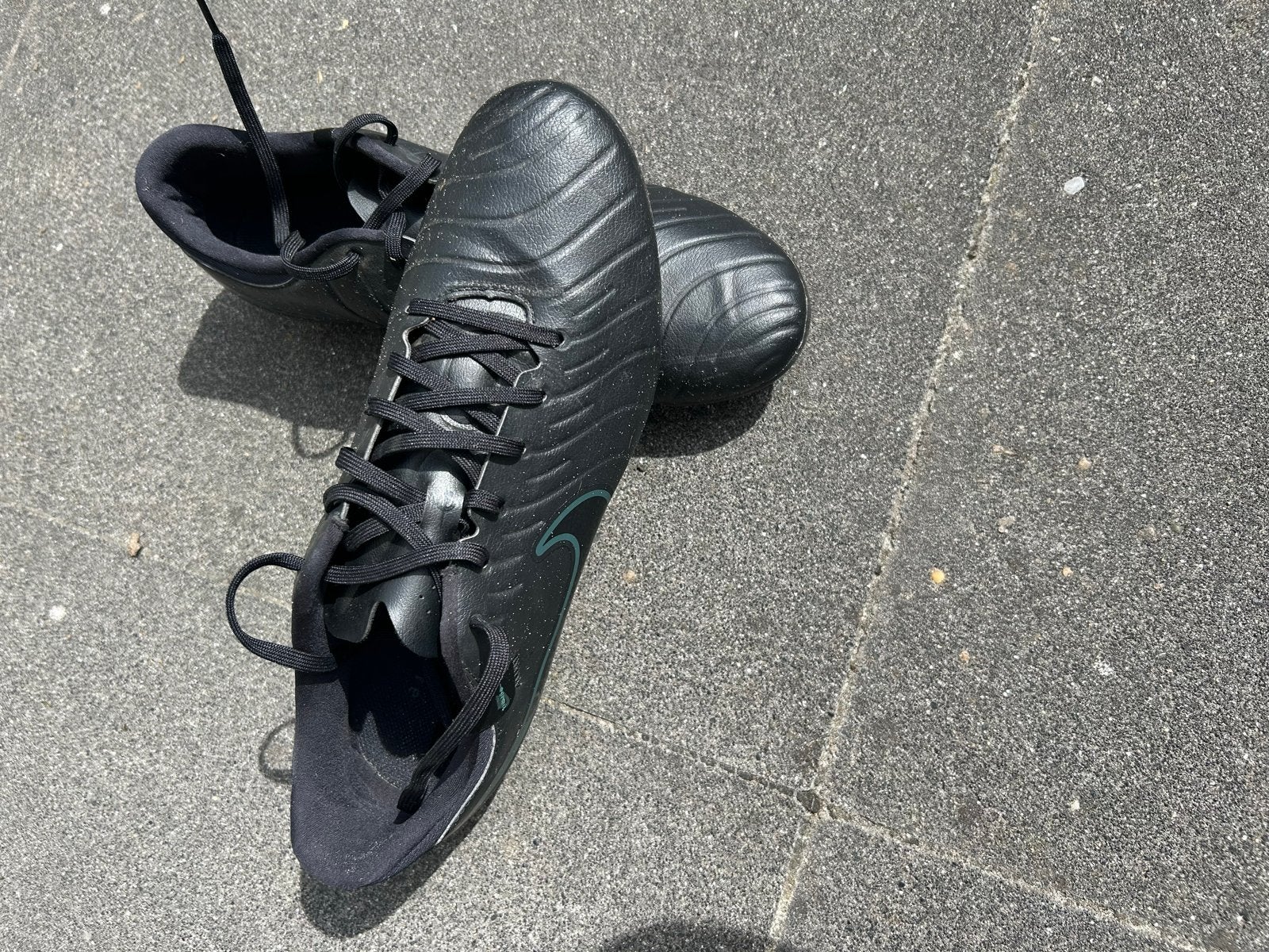 Nike Voetbalschoenen Maat 45,5 - Zwart, Sport en Fitness, Voetbal, Maat XS of kleiner, Ophalen, Zo goed als nieuw, Schoenen