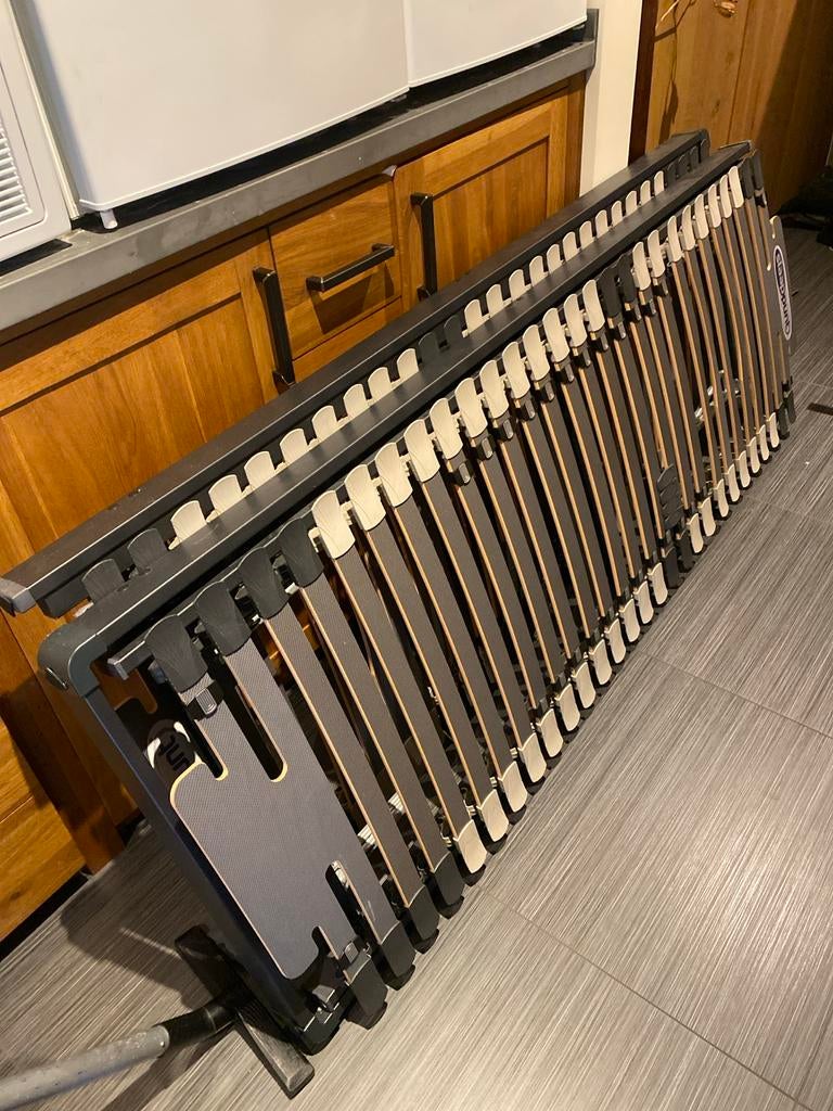 Lattenbodems Slaappunt 2x70x2.00, Huis en Inrichting, Slaapkamer | Matrassen en Bedbodems, Gebruikt, Ophalen of Verzenden, Bedbodem