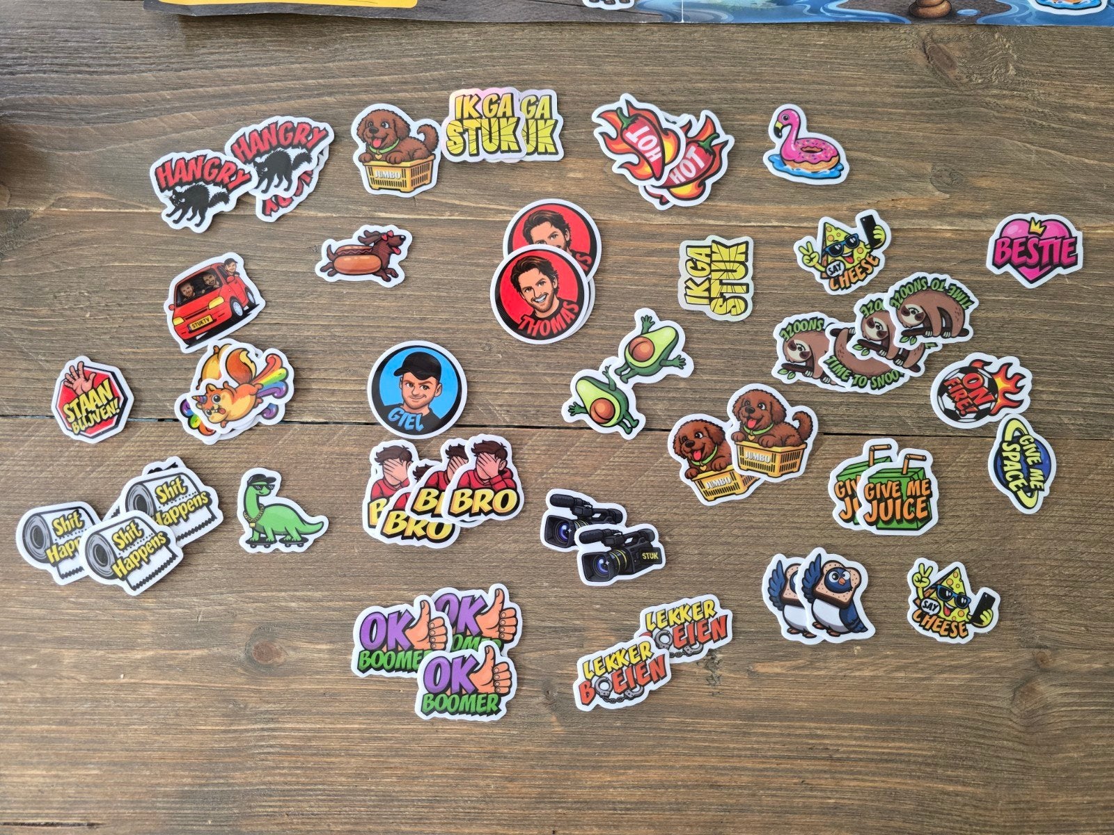 Jumbo stickers, Verzamelen, Ophalen of Verzenden, Zo goed als nieuw