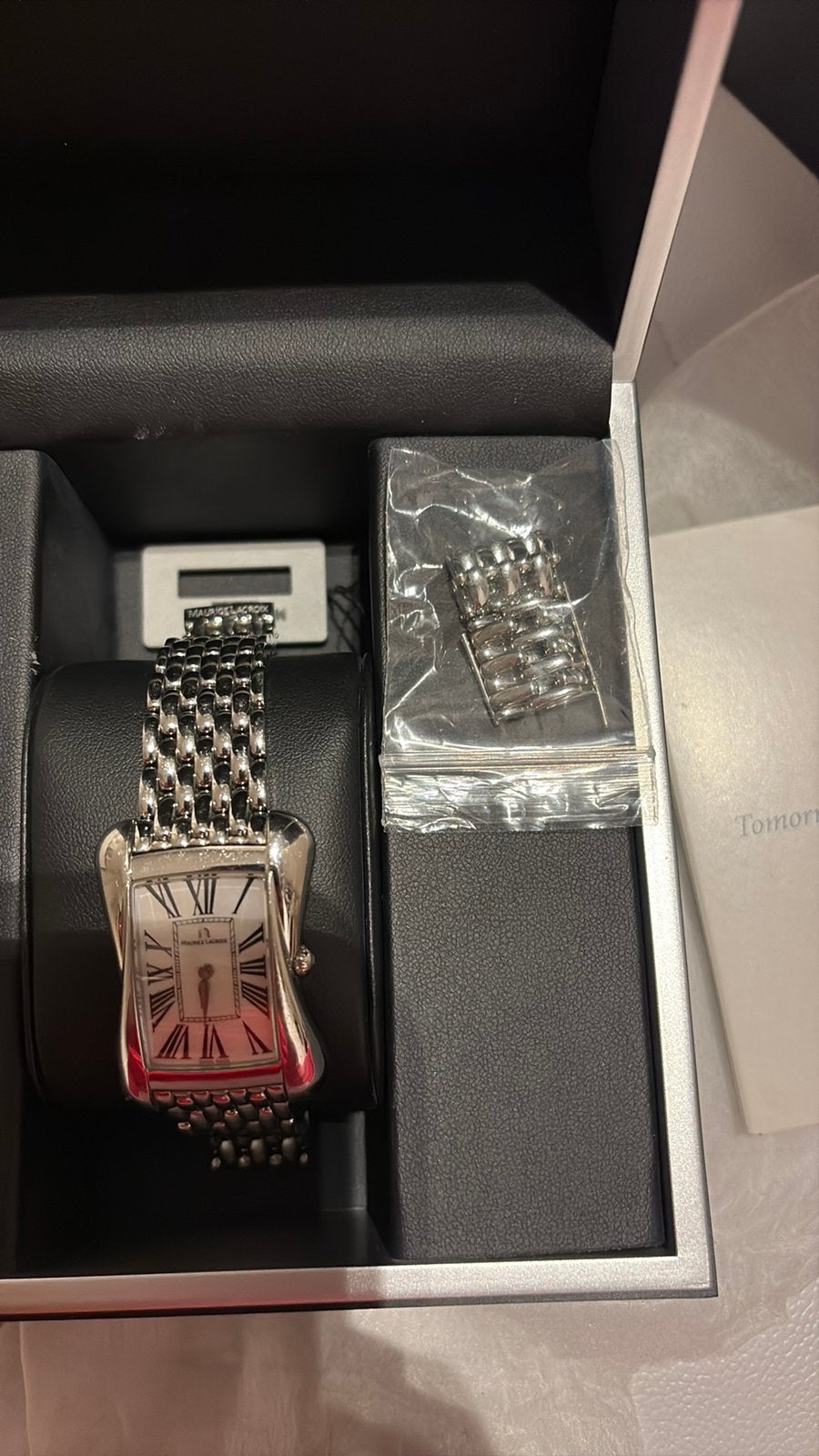Maurice lacroix dames horloge, Verzenden, Zo goed als nieuw, Overige merken