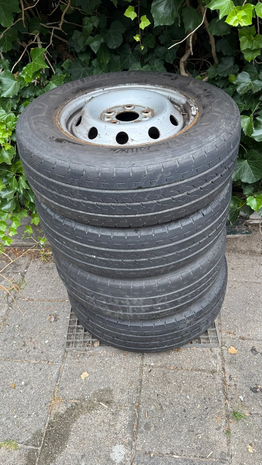 Stalen velgen 215/70R15C. Geschikt voor camper / bestelwagen, Auto-onderdelen, Ophalen, 15 inch, Velg(en), Zomerbanden
