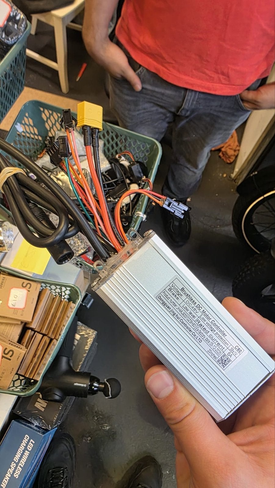 Nieuwe Brushless DC Motor Controller 48V voor E-bike, Elektrische fiets, Overige materialen, Nieuw, Ophalen of Verzenden