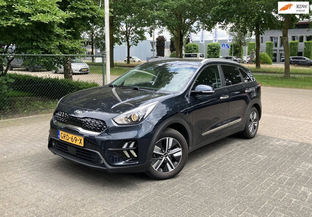 Kia NIRO 1.6 GDi PHEV DynamicLine Navi Camera Carplay Stoelv, Auto's, Kia, Bedrijf, Te koop, Niro, ABS, Achteruitrijcamera, Adaptive Cruise Control