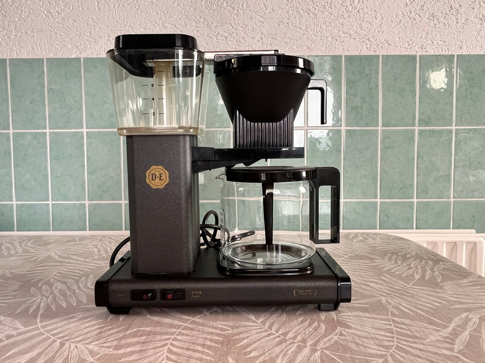 Moccamaster KBG 741 Koffiezetapparaat - Zo goed als nieuw, Afneembaar waterreservoir, 10 kopjes of meer, Koffiemachine, Gemalen koffie